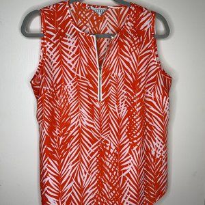 Kasper Patterned Blouse